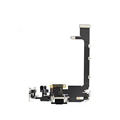 CHARGING PORT FLEX BLACK FOR IPHONE 11 PRO MAX (PULLED)