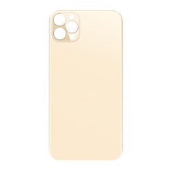 BACK GLASS GOLD FOR IPHONE 12 PRO (BEST AFTERMARKET ONE PIECE)
