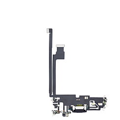 CHARGING PORT FLEX BLACK FOR IPHONE 12 PRO MAX (PULLED)
