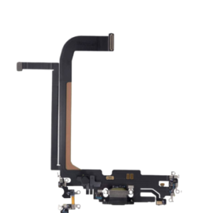CHARGING PORT FLEX BLACK FOR IPHONE 13 PRO MAX (PULLED)