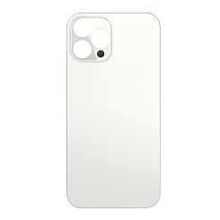BACK GLASS WHITE FOR IPHONE 13 PRO MAX (BEST AFTERMARKET ONE PIECE)