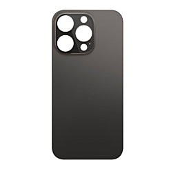 BACK GLASS SPACE BLACK FOR IPHONE 14 PRO (BEST AFTERMARKET ONE PIECE)