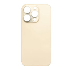 BACK GLASS GOLD FOR IPHONE 14 PRO (BEST AFTERMARKET ONE PIECE)