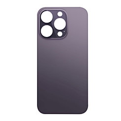 BACK GLASS DEEP PURPLE FOR IPHONE 14 PRO (BEST AFTERMARKET ONE PIECE)