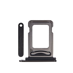 SIM TRAY BLACK FOR IPHONE 15 PRO MAX