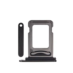 SIM TRAY BLACK FOR IPHONE 15 PRO