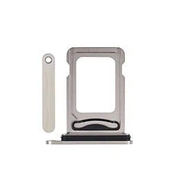 SIM TRAY WHITE FOR IPHONE 15 PRO