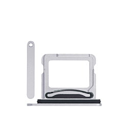 SIM TRAY WHITE FOR IPHONE 16 PLUS