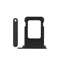 SIM TRAY BLACK FOR IPHONE 16E