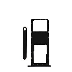 SIM TRAY BLACK FOR SAMSUNG A01 2020