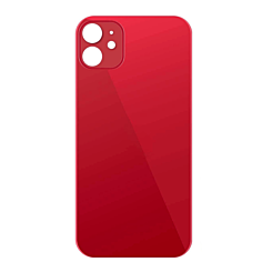 BACK GLASS RED FOR IPHONE 11 (BEST AFTERMARKET ONE PIECE)