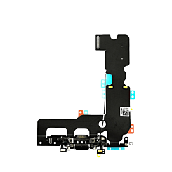 CHARGING PORT FLEX BLACK FOR IPHONE 7 PLUS (PULLED)