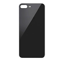 BACK GLASS BLACK FOR IPHONE 8 PLUS