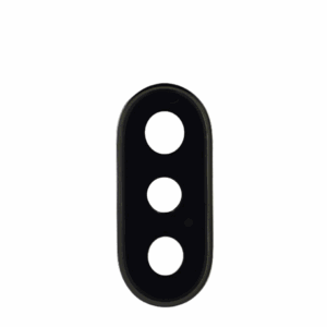 BACK CAMERA LENS BLACK FOR IPHONE X