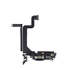 CHARGING PORT FLEX BLACK FOR IPHONE 14 PRO MAX (PULLED)