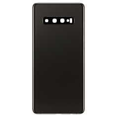 BACK BATTERY COVER BLACK FOR SAMSUNG S10 PLUS