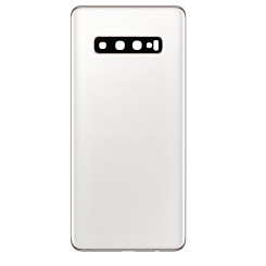 BACK BATTERY COVER WHITE FOR SAMSUNG S10 PLUS