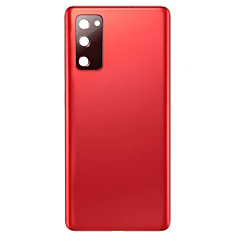 BACK BATTERY COVER RED FOR SAMSUNG S20 FE
