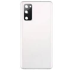 BACK BATTERY COVER WHITE FOR SAMSUNG S20 FE
