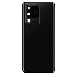 BACK BATTERY COVER COSMIC BLACK FOR SAMSUNG S20 ULTRA