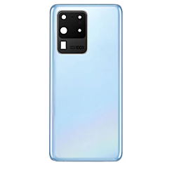 BACK BATTERY COVER COSMIC BLUE FOR SAMSUNG S20 ULTRA (PREMIUM QUALITY)