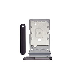 SIM TRAY PHANTOM BLACK FOR SAMSUNG S23 / S23 PLUS