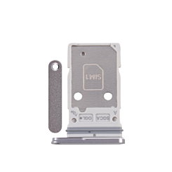 SIM TRAY SILVER FOR SAMSUNG S25 FE