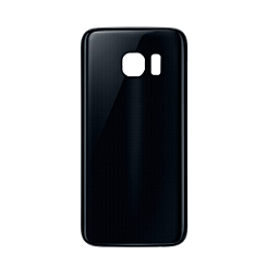 BACK BATTERY COVER BLACK FOR SAMSUNG S7 EDGE