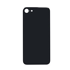 BACK GLASS BLACK FOR IPHONE SE 2022 (SE3)