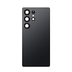 BACK BATTERY COVER FOR SAMSUNG S25 ULTRA TITANIUM BLACK