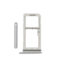 SIM TRAY SILVER FOR SAMSUNG S7