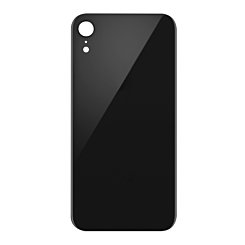 BACK GLASS BLACK FOR IPHONE XR