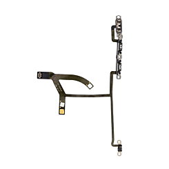 VOLUME BUTTON WITH METAL PIECE FOR IPHONE XS MAX (SOLDERING REQUIRED FOR WIRELESS CHARGING)