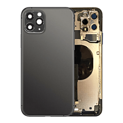 BACK HOUSING SPACE GREY FOR IPHONE 11 PRO MAX (WITHOUT PARTS)