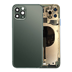 BACK HOUSING MIDNIGHT GREEN FOR IPHONE 11 PRO MAX (WITHOUT PARTS)