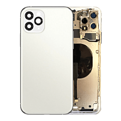 BACK HOUSING WHITE FOR IPHONE 11 PRO MAX (WITHOUT PARTS)