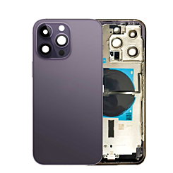 HOUSING FOR IPHONE 14 PRO MAX PURPLE (METAL BUTTONS PRE INSTALLED)