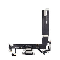 Charging Port Flex Black For IPhone 17