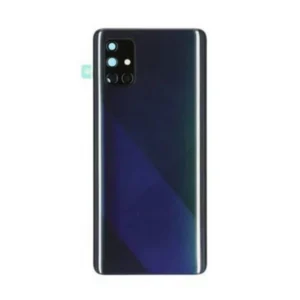 BACK GLASS COVER BLACK FOR SAMSUNG A71 4G
