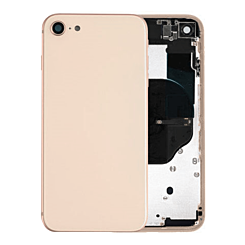 BACK HOUSING GOLD FOR IPHONE 8 (WITHOUT PARTS)