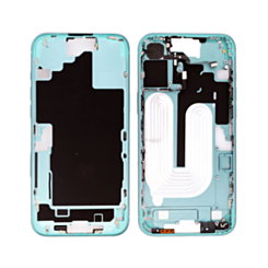 MIDDLE FRAME HOUSING TEAL FOR IPHONE 16 PLUS (METAL BUTTONS PRE INSTALLED)
