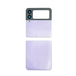 BACK GLASS FOR SAMSUNG Z FLIP 3 F711 (2 PIECE SET) (LAVENDER)